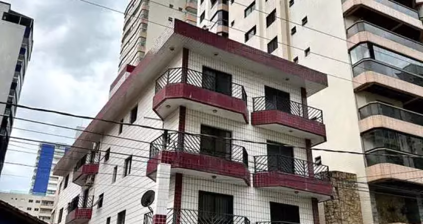 Apartamento 1 dormitório com sacada  em vila tupi- praia grande /s.p.
