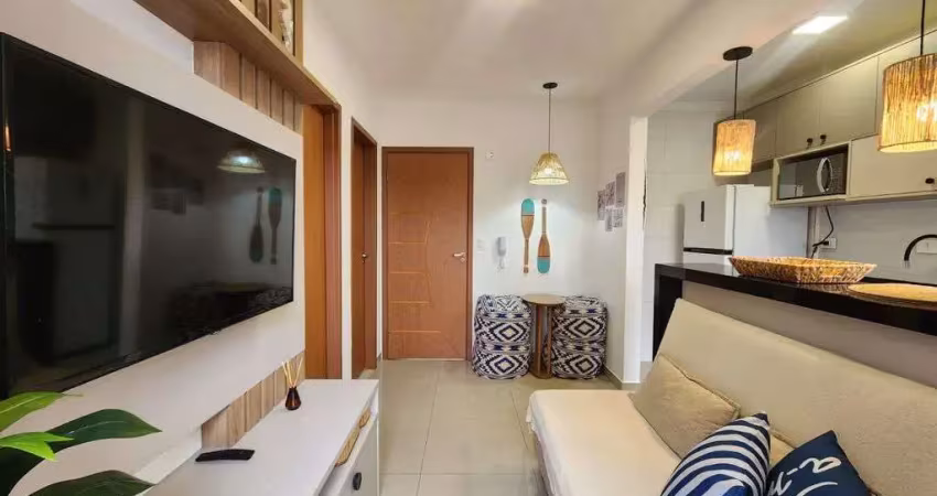 Belíssimo apartamento porteira fechada na vila guilhermina, em praia grande/sp.