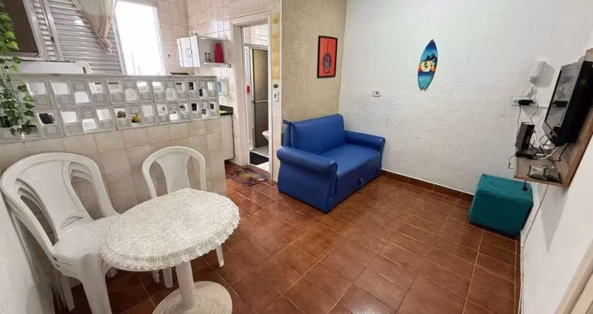 Apartamento de 1 dormitório a venda no boqueirão - praia grande!