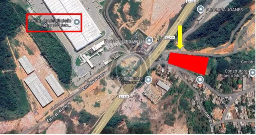 Área estratégica de 15.700m² na ba-535 - oportunidade para investimento logístico!