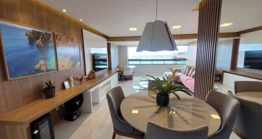 APARTAMENTO - 3/4 COM SUÍTE - 92M² - VISTA MAR - PORTEIRA FECHADA - ARMAÇÃO