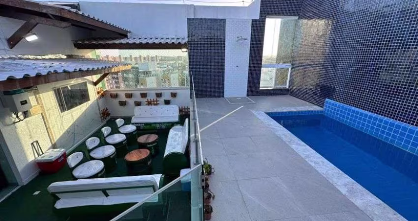 COBERTURA DUPLEX - 3 QUARTOS SENDO 2 SUÍTES - LAURO DE FREITAS