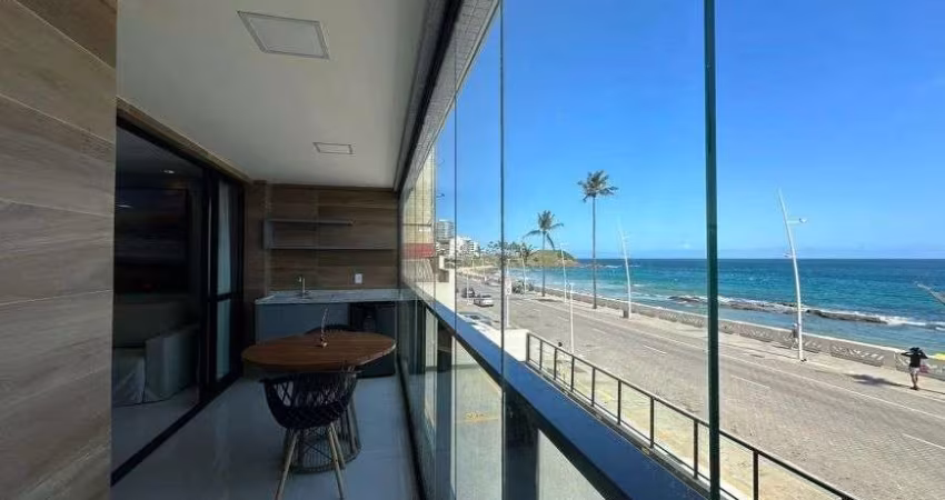 APARTAMENTO ALTO PADRÃO - QUARTO E SALA - VISTA MAR - BARRA