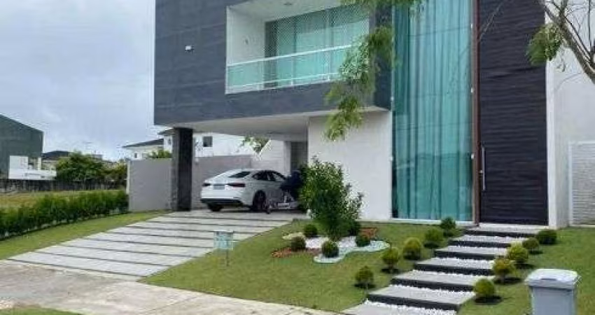 CASA ALTO PADRÃO EM CONDOMÍNIO - 5 SUÍTES - ALPHAVILLE LITORAL NORTE I