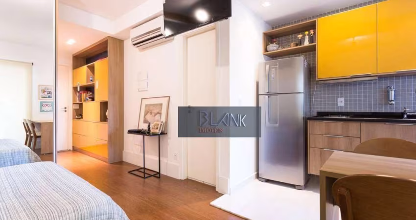 Apartamento com 1 dormitório à venda, 34 m² por R$ 600.000,00 - Brooklin Paulista - São Paulo/SP