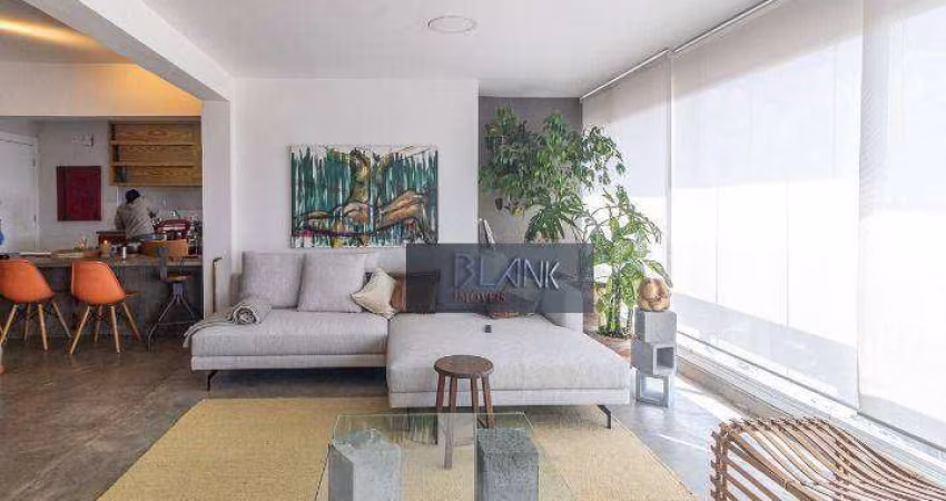 Apartamento com 2 dormitórios à venda, 121 m² por R$ 2.390.000,00 - Pinheiros - São Paulo/SP
