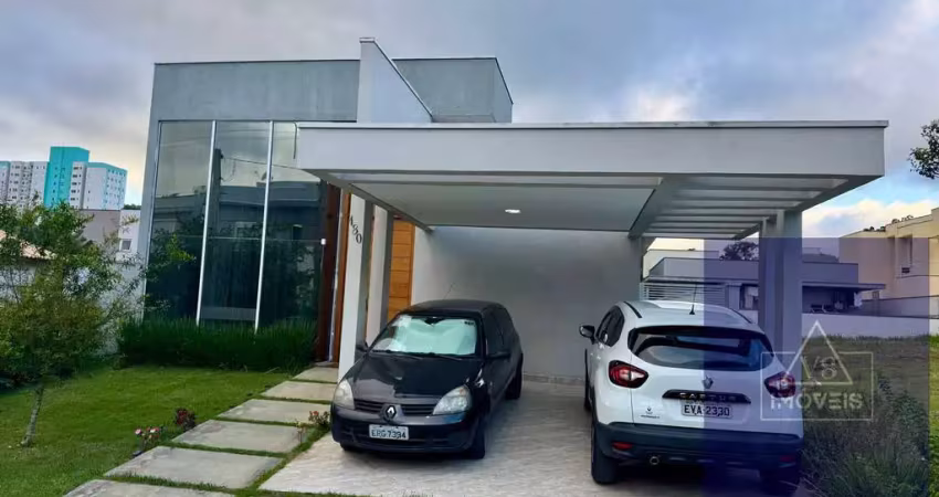 CASA TÉRREA EM CONDOMINIO FECHADO COM 3 SUÍTES