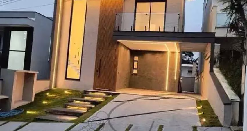 Sobrado á venda no condominio mosaico da serra com piscina e área gourmet mogi das cruzes/sp