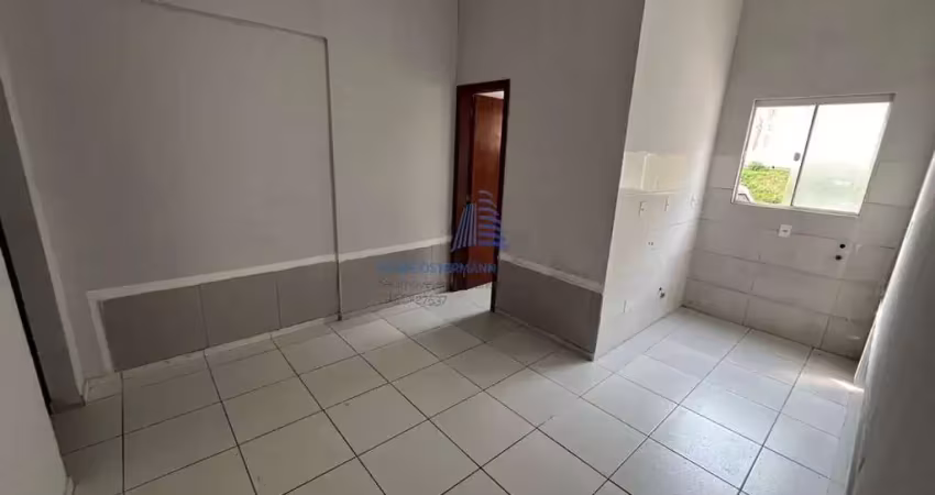Apartamento de 1 dormitório, 2 ambientes, com 1 vaga rotativa,  escritura pública, livre para financiamento bancário