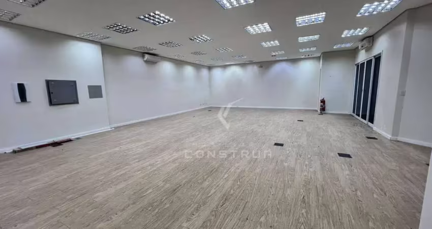 Sala para alugar, 145 m² por r$ 9.046/mês - alphaville  - campinas/sp