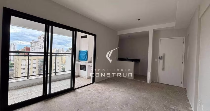 Apartamento com 1 dormitório à venda, 50 m² por R$ 870.000,00 - Cambuí - Campinas/SP