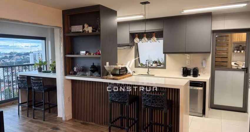 Apartamento com 2 dormitórios à venda, 107 m² por R$ 1.400.000,00 - Guanabara  - Campinas/SP