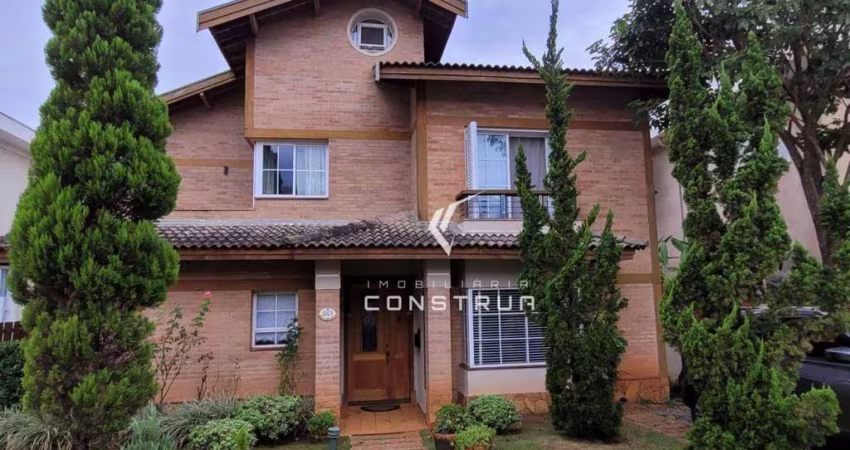 CASA ESTILO EUROPEU - 4 SUÍTES - ALPHAVILLE DOM PEDRO - CAMPINAS/SP