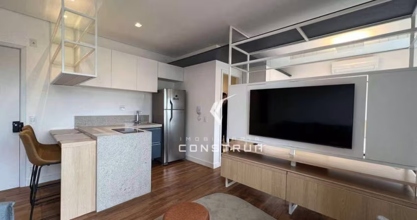 APARTAMENTO MOBILIADO PARA ALUGAR NO CAMBUI EM CAMPINAS/SP