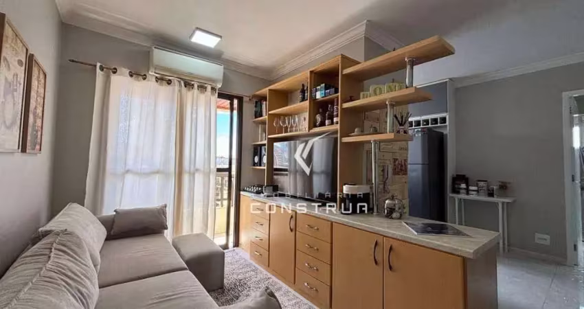 Apartamento com 1 dormitório, 42 m² - venda por R$ 380.000,00 ou aluguel por R$ 4.953,78/mês - Nova Campinas - Campinas/SP