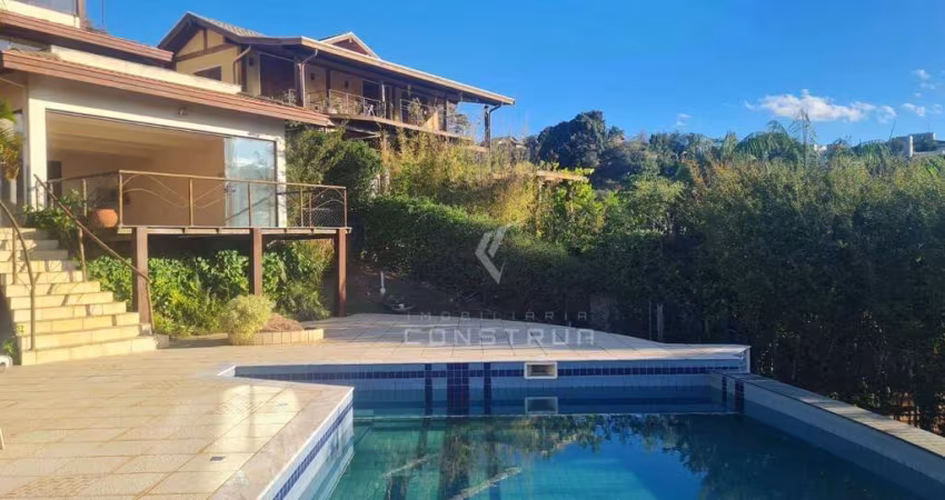 LINDA CASA 4 SUÍTES + EDICULA - VENDA E LOCAÇÃO - COND. MOINHO DE VENTO - VALINHOS/SP