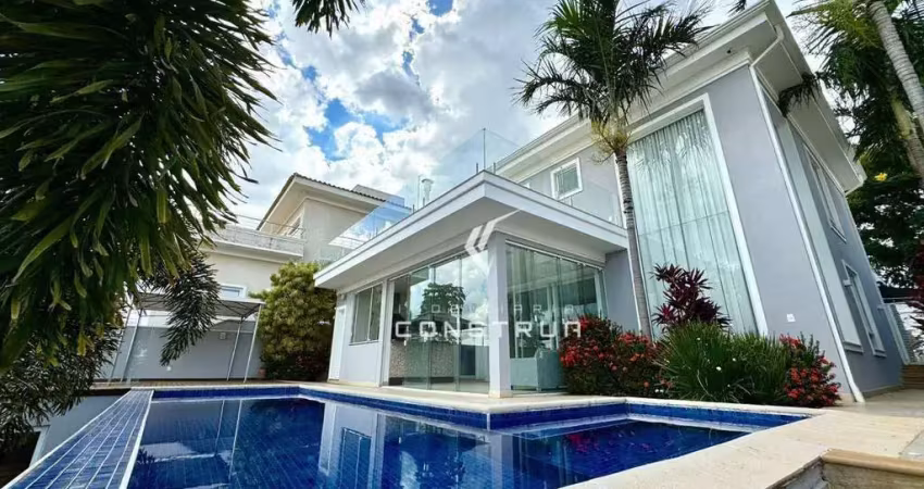 Casa para alugar, 470 m² por r$ 24.499,98/mês - alphaville dom pedro - campinas/sp