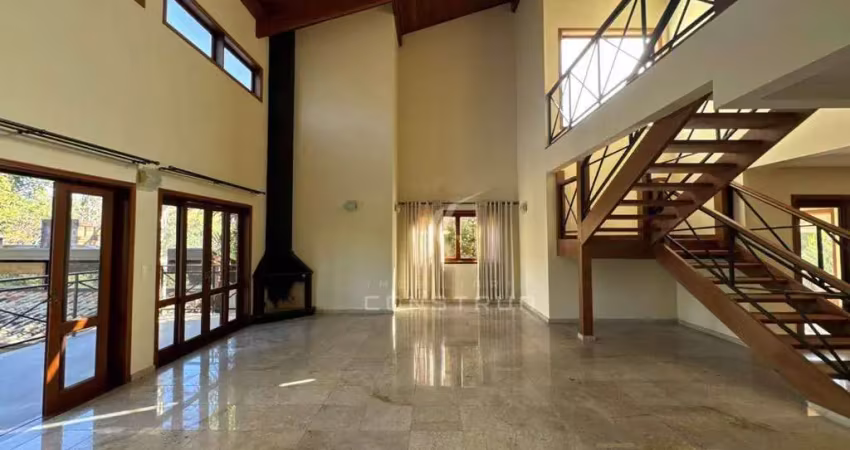 Casa com 3 suítes à venda no jardim botânico em sousas , campinas/sp
