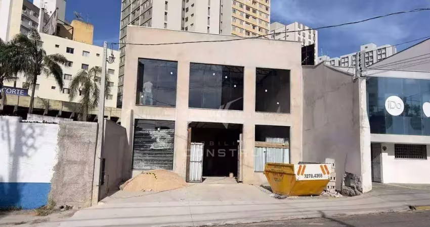 Salão comercial para locação no bairro cambui em campinas-são paulo