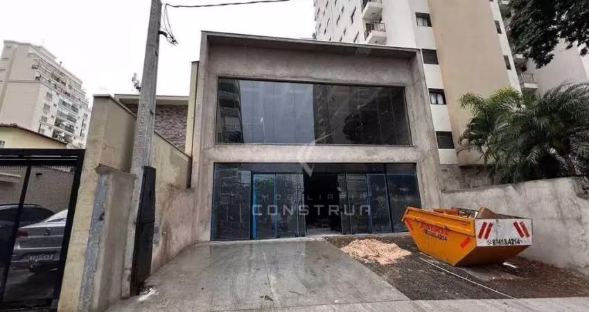 Salão para locação novo localizado no bairro cambuí em campinas-são paulo