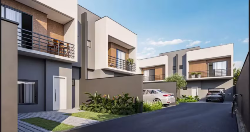 Lançamento - sobrado de alto padrão em construção no bairro uberaba