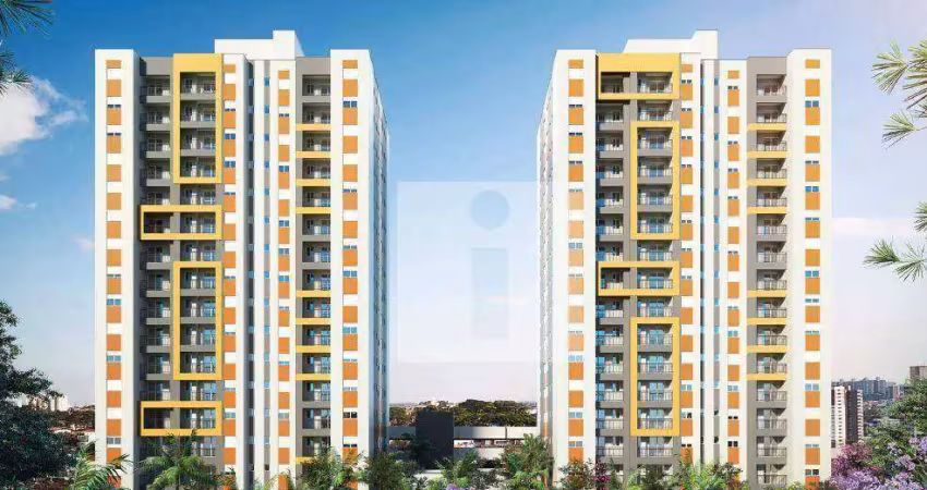 Apartamento pronto com 2 dormitórios à venda, 60 m² por r$ 569.000 - morumbi - paulínia/sp