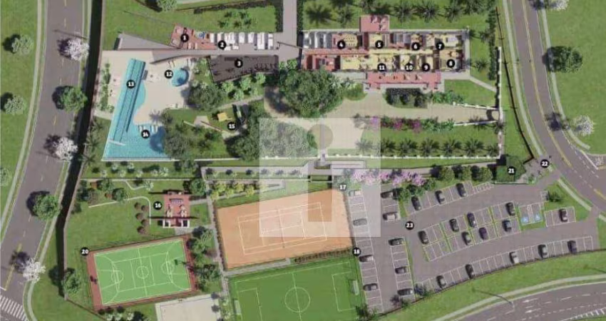 Terreno à venda, 572 m² por R$ 1.450.000,00 - Alphaville Dom Pedro - Campinas/SP