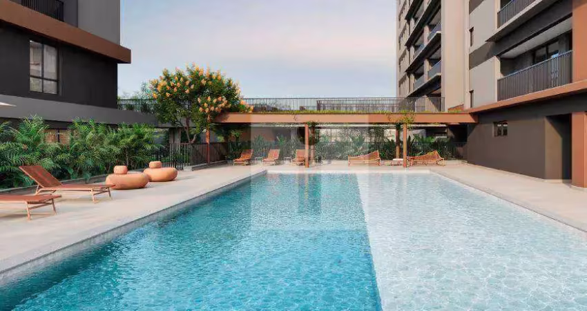 Apartamento com 1 suíte à venda, 50 m² frame - nova campinas - campinas/sp