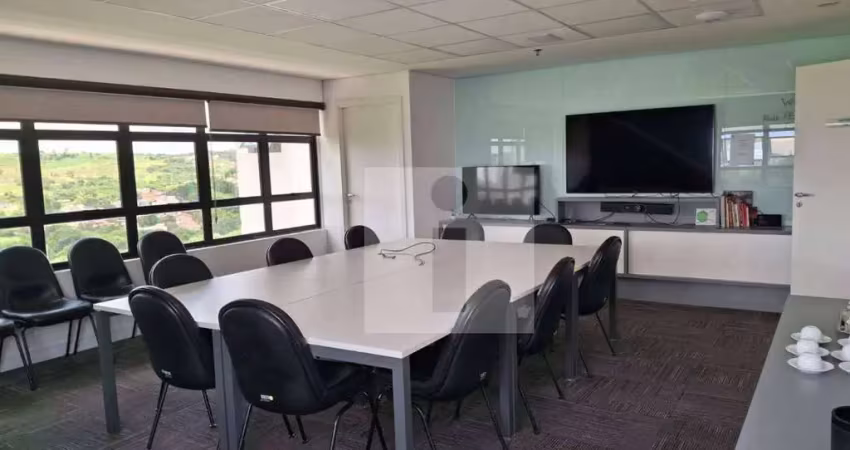 Laje corporativa para alugar, 356 m² por r$ 27.603/mês - ao lado do shopping iguatemi vila brandina - campinas/sp