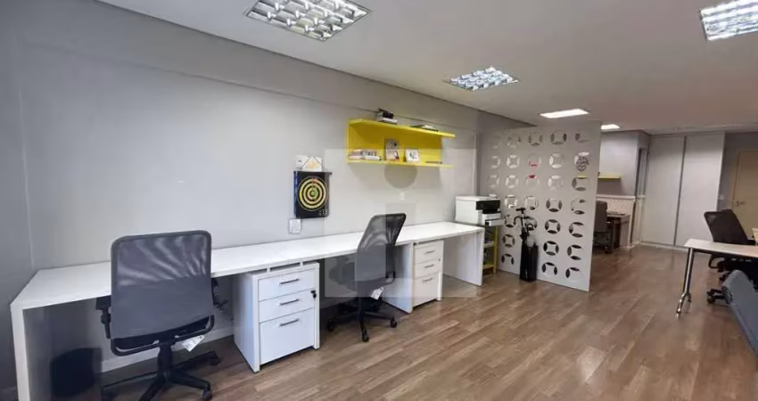 Sala decorada para  alugar - residencial sainte helene - campinas/sp