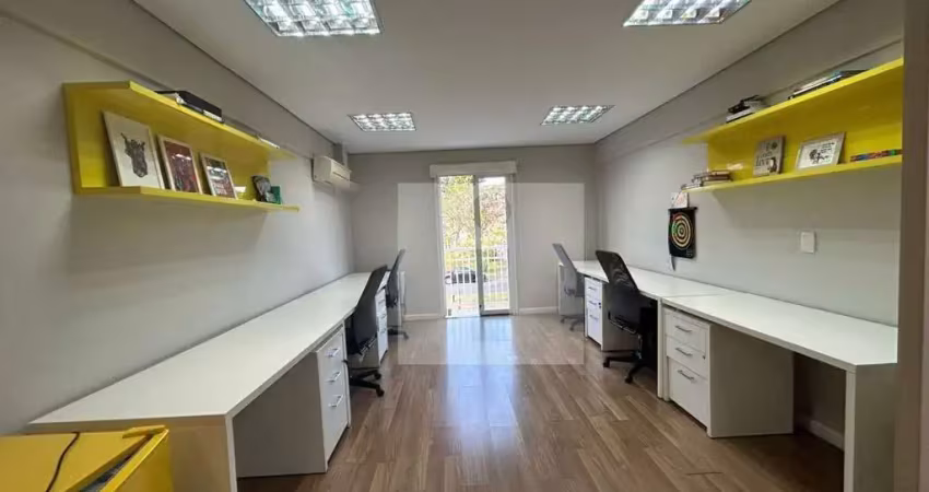 Sala decorada para  alugar - residencial sainte helene - campinas/sp