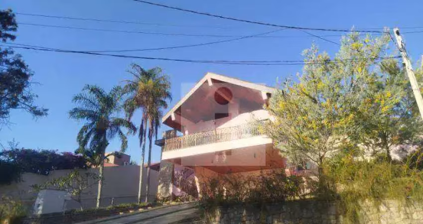 Casa térrea com 3 suítes, 485 m² - venda por r$ 2.749.000 ou aluguel por r$ 17.450/mês - jardim botânico (sousas) - campinas/sp