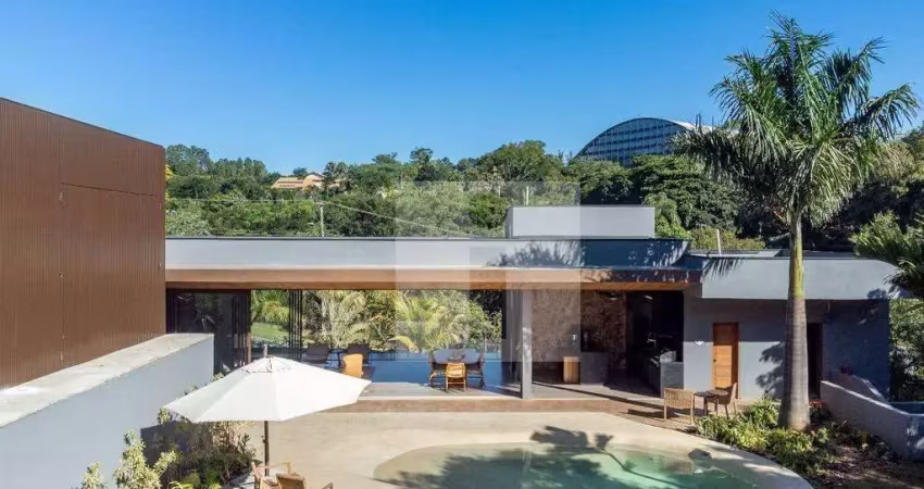 Casa com 5 quartos, 650 m² - venda por r$ 4.900.000 ou aluguel por r$ 1.226.600/mês - chácara bela vista - campinas/sp