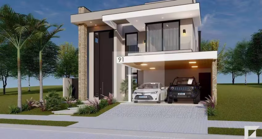 Casa com 4 dormitórios à venda, 225 m² por r$ 2.489.700 - residencial jatibela - campinas/sp