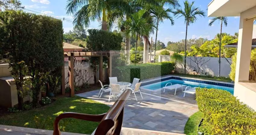 Casa alto padrão com 5 suítes à venda, 571 m² por r$ 3.999.770 - arboreto dos jequitibás (sousas) - campinas/sp