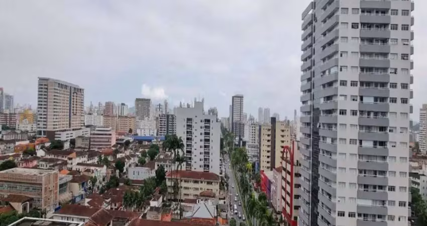 Sala comercial duplex para a venda, na avenida d ana costa em santos-sp.