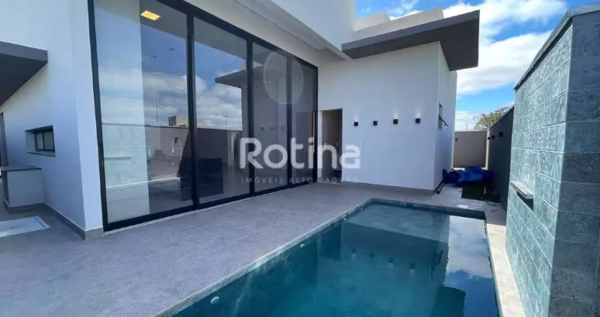 Casa Condomínio Fechado à venda, 3 quartos, Cond. Gsp Arts - Uberlândia/MG - Rotina Imobiliária