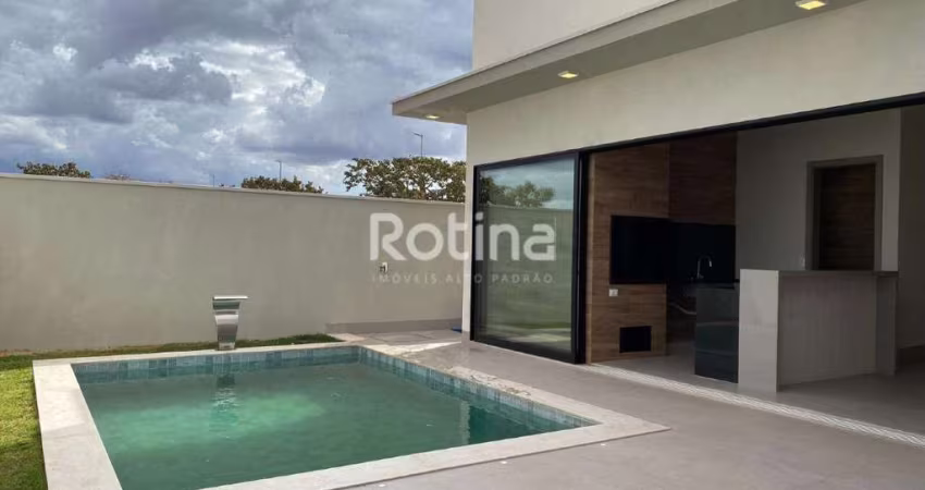 Casa Condomínio Fechado à venda, 3 quartos, Cond. Gsp Arts - Uberlândia/MG - Rotina Imobiliária