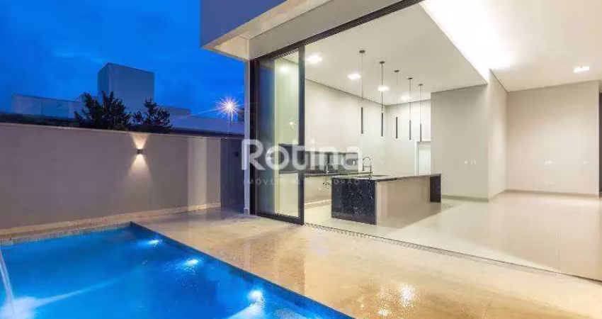 Casa Condomínio Fechado à venda, 4 quartos, Cond. Gsp Arts - Uberlândia/MG - Rotina Imobiliária