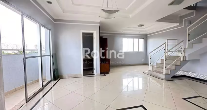 Cobertura à venda, 3 quartos, santa mônica - uberlândia/mg - rotina imobiliária