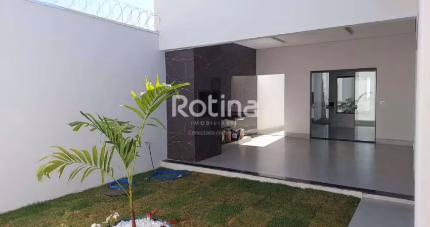 Casa à venda, 3 quartos, Laranjeiras - Uberlândia/MG - Rotina Imobiliária