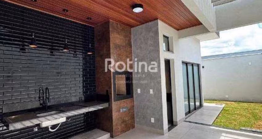 Casa Condomínio Fechado à venda, 3 quartos, Cond. Raros (Alto Umuarama) - Uberlândia/MG - Rotina Imobiliária