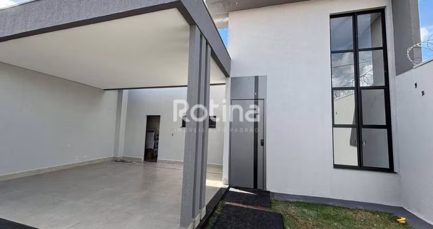 Casa à venda, 3 quartos, Portal do Vale II - Uberlândia/MG - Rotina Imobiliária