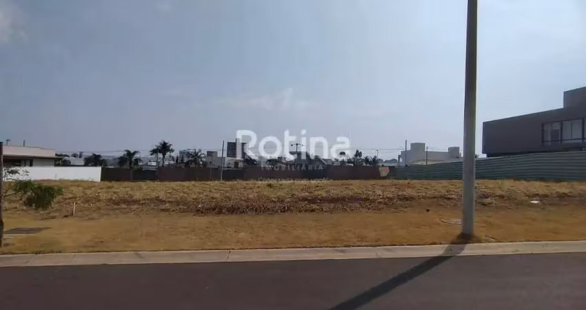 Terreno condomínio fechado à venda, cond. tamboré - uberlândia/mg - rotina imobiliária