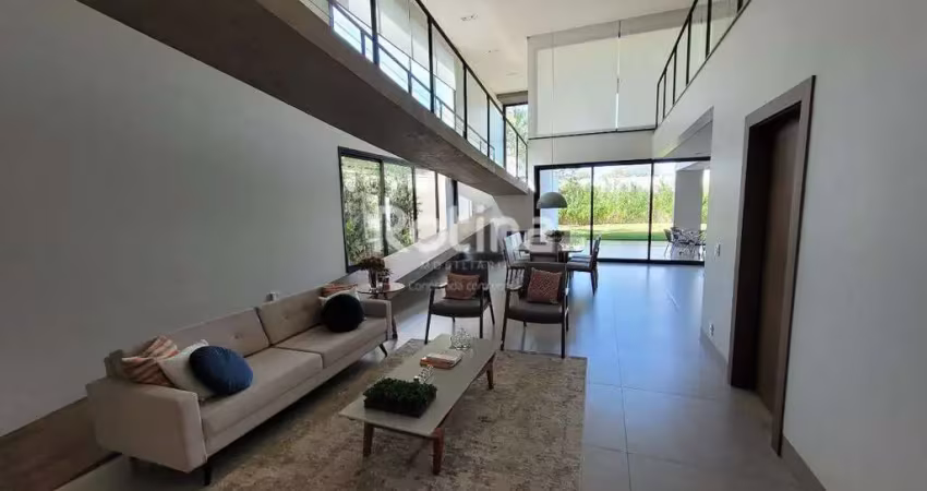 Casa condomínio fechado à venda, 3 quartos, cond. cyrela ipês - uberlândia/mg - rotina imobiliária
