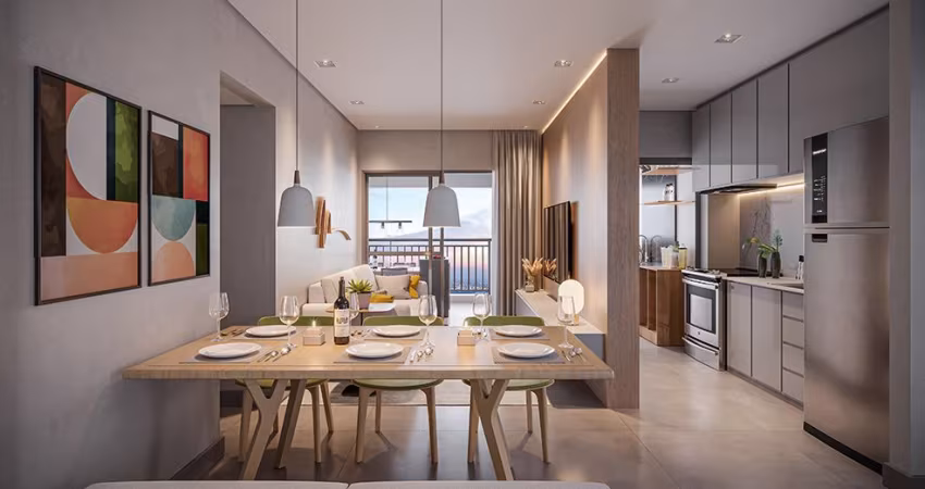 Apartamento com 2 dormitórios suíte e vaga, Mooca
