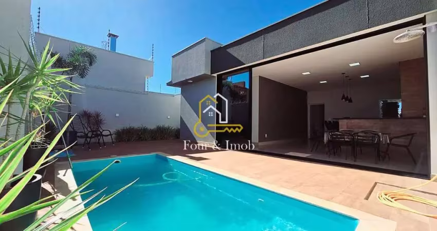 Casa com 3 quartos à venda na Avenida Doutor Dyrson de Oliveira Abbade, Residencial Campos de Piemonte, Araraquara
