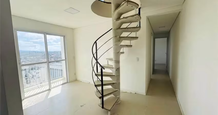 Cobertura à venda ou para alugar com 2 quartos no condomínio residêncial triunfo, guarulhos - sp