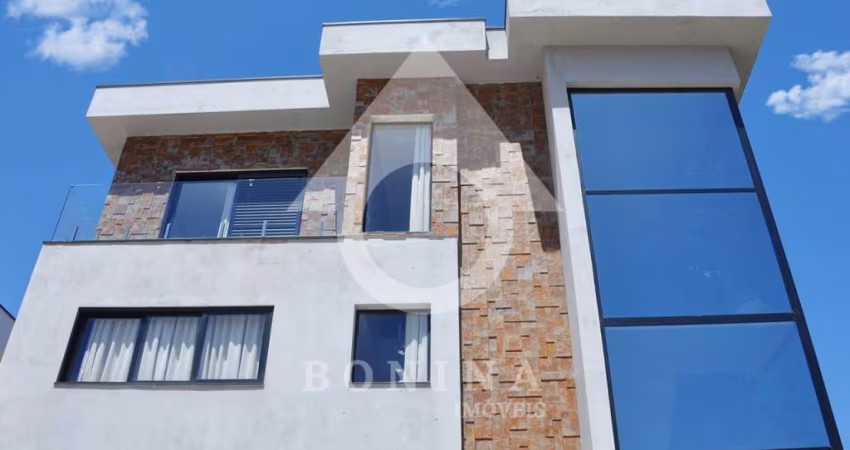 Lindíssima residência com arquitetura moderna à venda no condomínio Terras de Jundiaí