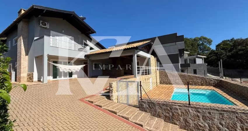 Residencial dos Lagos- Venda/Locação- com 330m² de área Construída- Piscina privativa- Condomínio com lazer- quadra de Beach Tênis e Lagos para pesca.